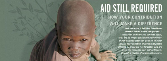 Aid Still Required