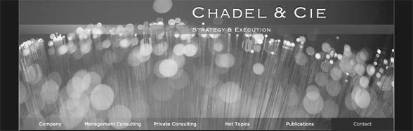 Chadel & Cie Web Site